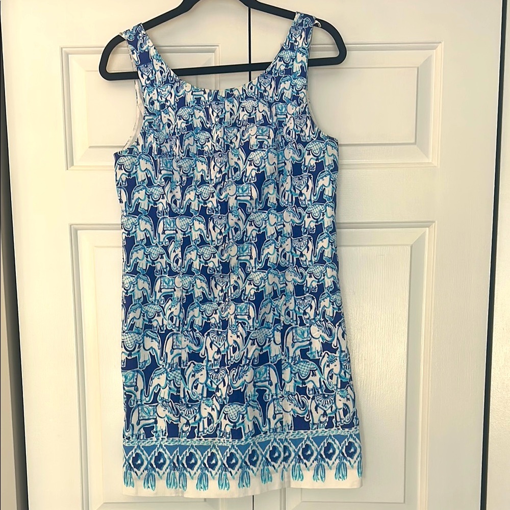 Lilly Pulitzer Get Trunky Cathy Shift Dress